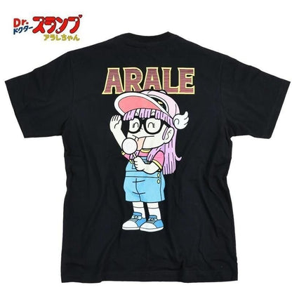 ドクタースランプ アラレちゃん Tシャツ あられちゃん BLACK