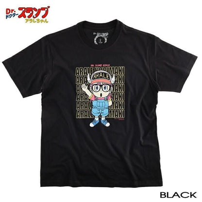 ドクタースランプ アラレちゃん Tシャツ アラレちゃん eplus1206 BLACK