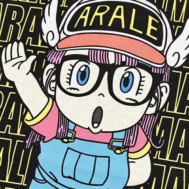 ドクタースランプ アラレちゃん Tシャツ アラレちゃん eplus1206 BLACK