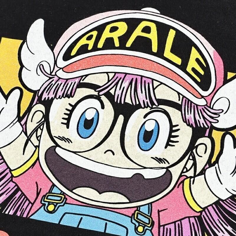 ドクタースランプ アラレちゃん Tシャツ アラレちゃん eplus1209 BLACK