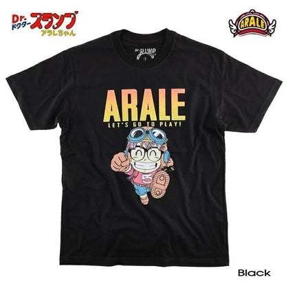 ドクタースランプ アラレちゃん Tシャツ アラレちゃん eplus1213 BLACK