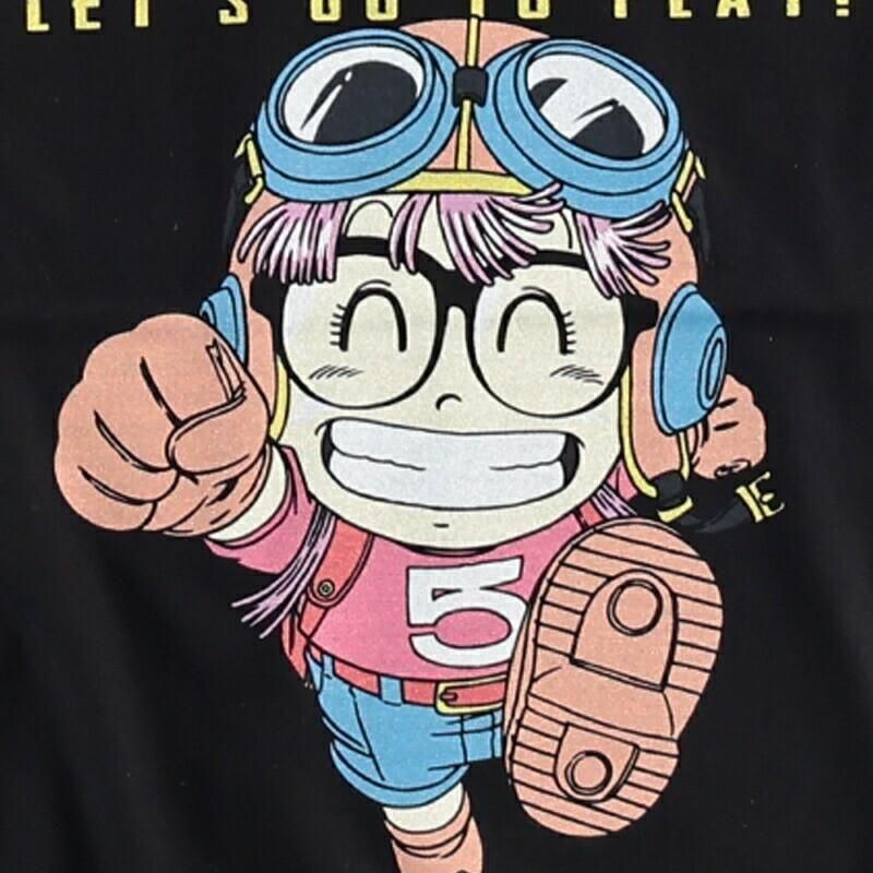 ドクタースランプ アラレちゃん Tシャツ アラレちゃん eplus1213 BLACK