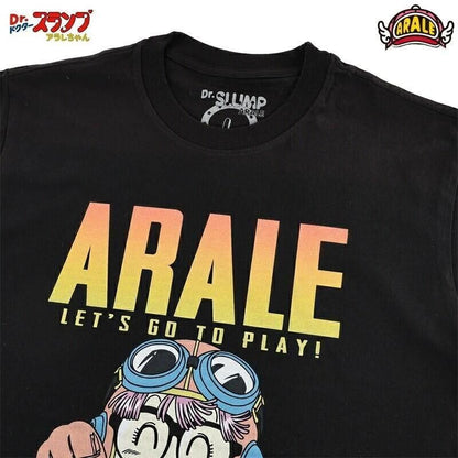 ドクタースランプ アラレちゃん Tシャツ アラレちゃん eplus1213 BLACK