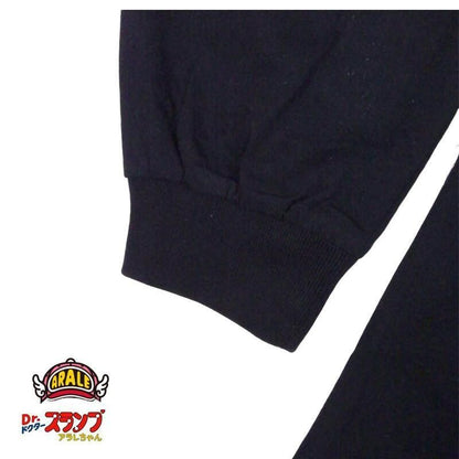 ドクタースランプ アラレちゃん 長袖Tシャツ ロンT アラレちゃん eplus1253 BLACK