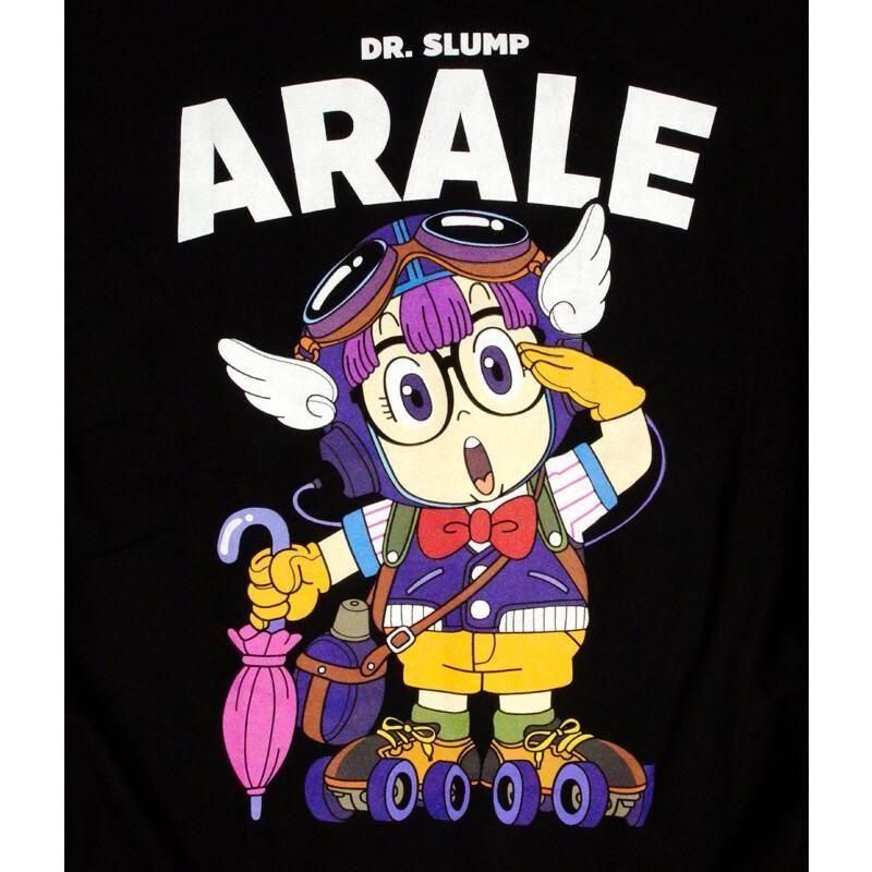ドクタースランプ アラレちゃん 長袖Tシャツ ロンT アラレちゃん eplus1252 BLACK