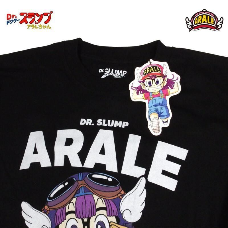 ドクタースランプ アラレちゃん 長袖Tシャツ ロンT アラレちゃん eplus1252 BLACK