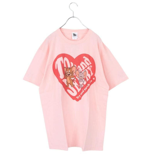 Tom and Jerry Heart Character T-Shirt WB2831 WB2832