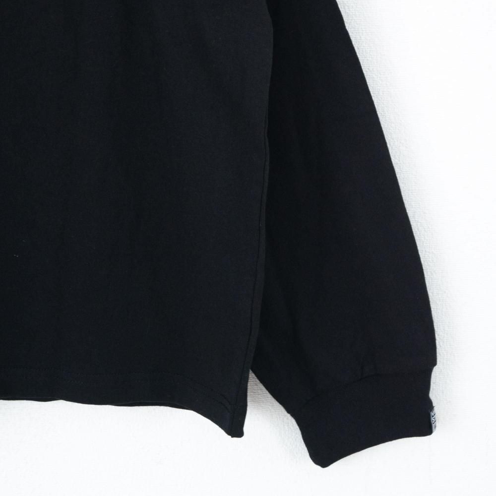 VISION STREET WEAR フラワー マグロゴ ロンT BLACK