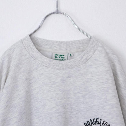 POWER TO THE PEOPLE TIGER 刺繍 スウェット KINARI WHITE