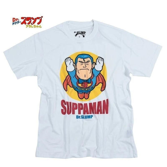Dr. Slump Arale-chan T-shirt Suppaman WHITE