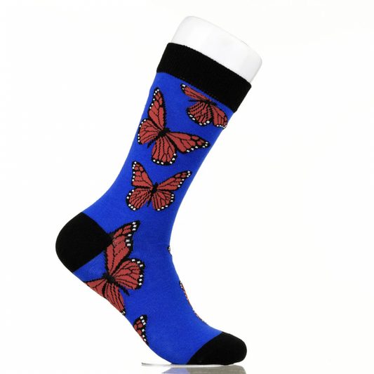 SOCKS TO BE YOU Monarch Butterflies Socks