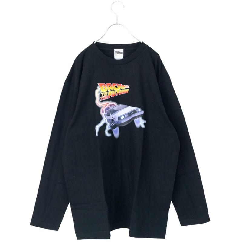 キャラクター 長袖Tシャツ ロンT BACK TO THE FUTURE レトロ UNO1293 UNO1294