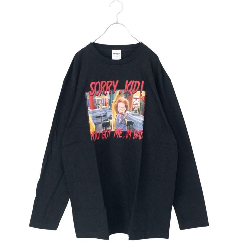 キャラクター 長袖Tシャツ ロンT CHUCKY バッド UNO1299 UNO1300
