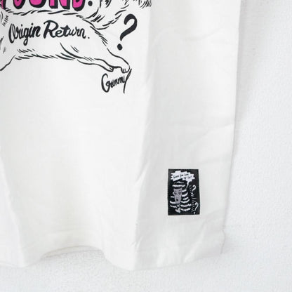 NOIKISU x Gummy 404 NOT FOUND 半袖Tシャツ SAMPLE RINGER WHITE