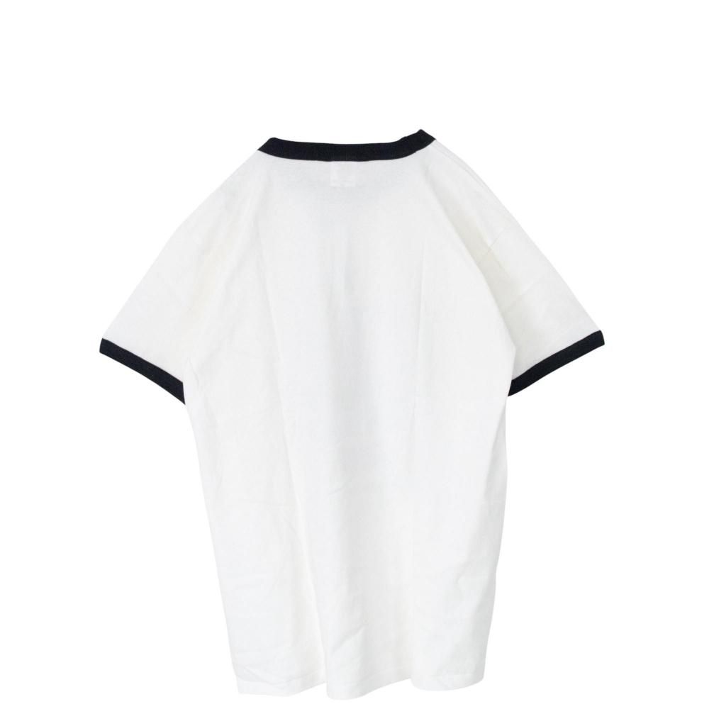 NOIKISU x Gummy 404 NOT FOUND 半袖Tシャツ SAMPLE RINGER WHITE
