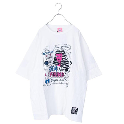 NOIKISU x Gummy 404 NOT FOUND 半袖Tシャツ SAMPLE WHITE