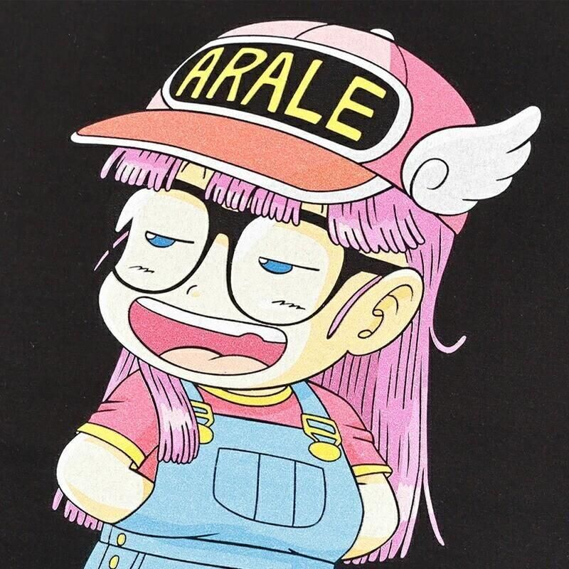 ドクタースランプ アラレちゃん Tシャツ うんちくん eplus1223 BLACK