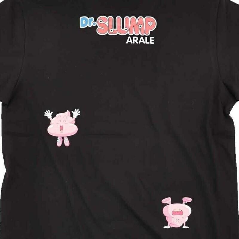 ドクタースランプ アラレちゃん Tシャツ うんちくん eplus1223 BLACK
