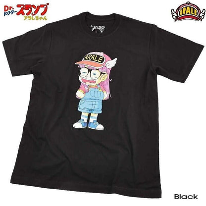 ドクタースランプ アラレちゃん Tシャツ うんちくん eplus1223 BLACK