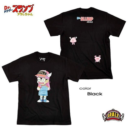 ドクタースランプ アラレちゃん Tシャツ うんちくん eplus1223 BLACK