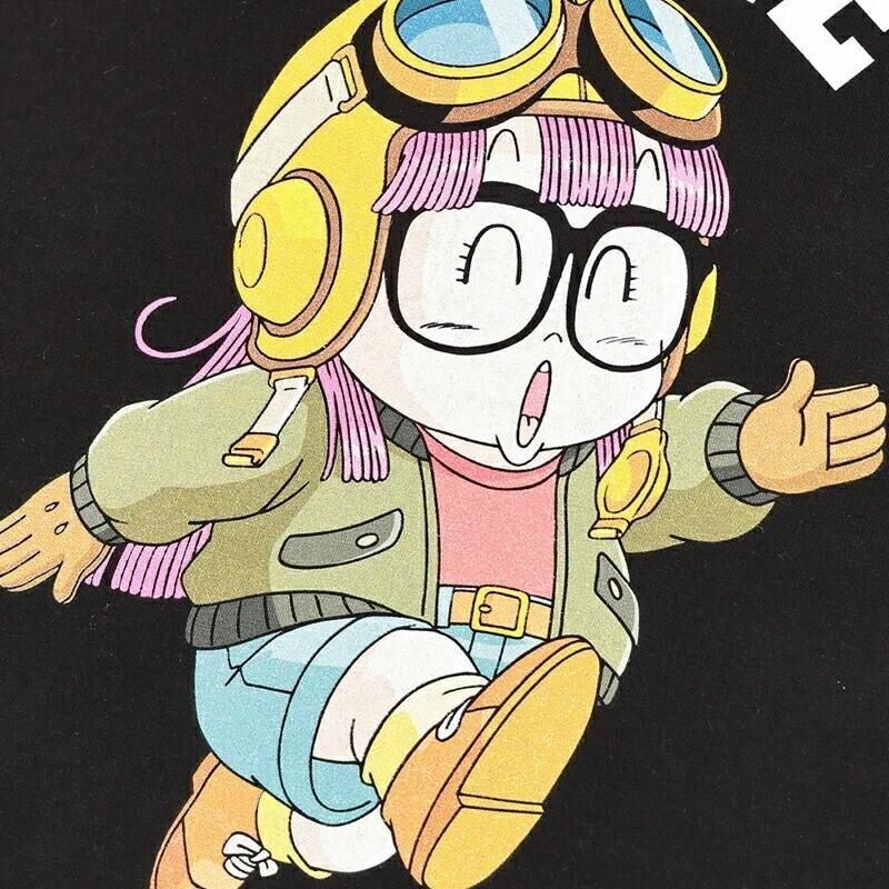ドクタースランプ アラレちゃん Tシャツ eplus1221 BLACK