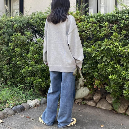 ANGEL BLUE エンジェルブルー アクリルバルキー ジャガードニット プルオーバー GRAY