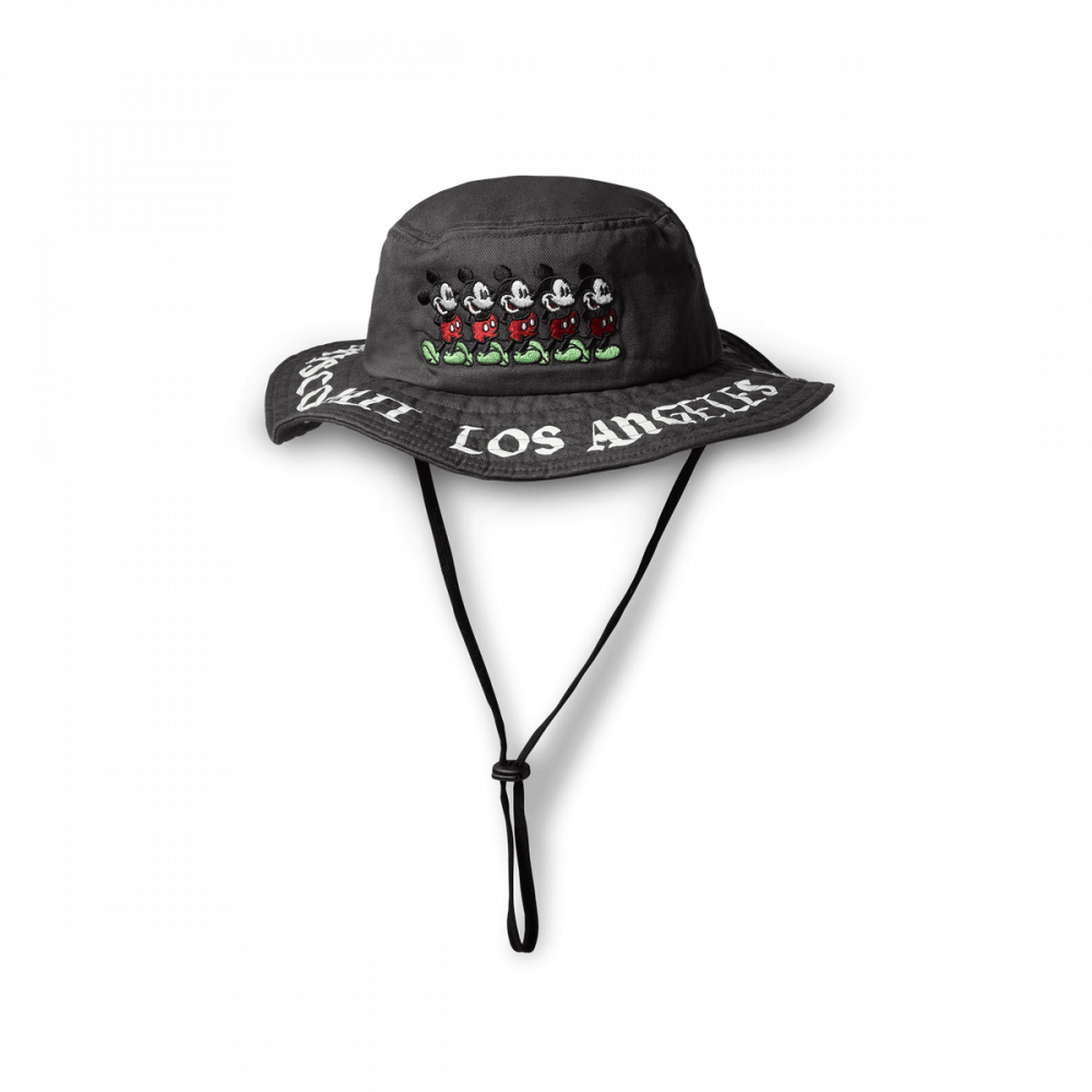 Disney | HUF Mickey Worldwide Boonie Hat Black