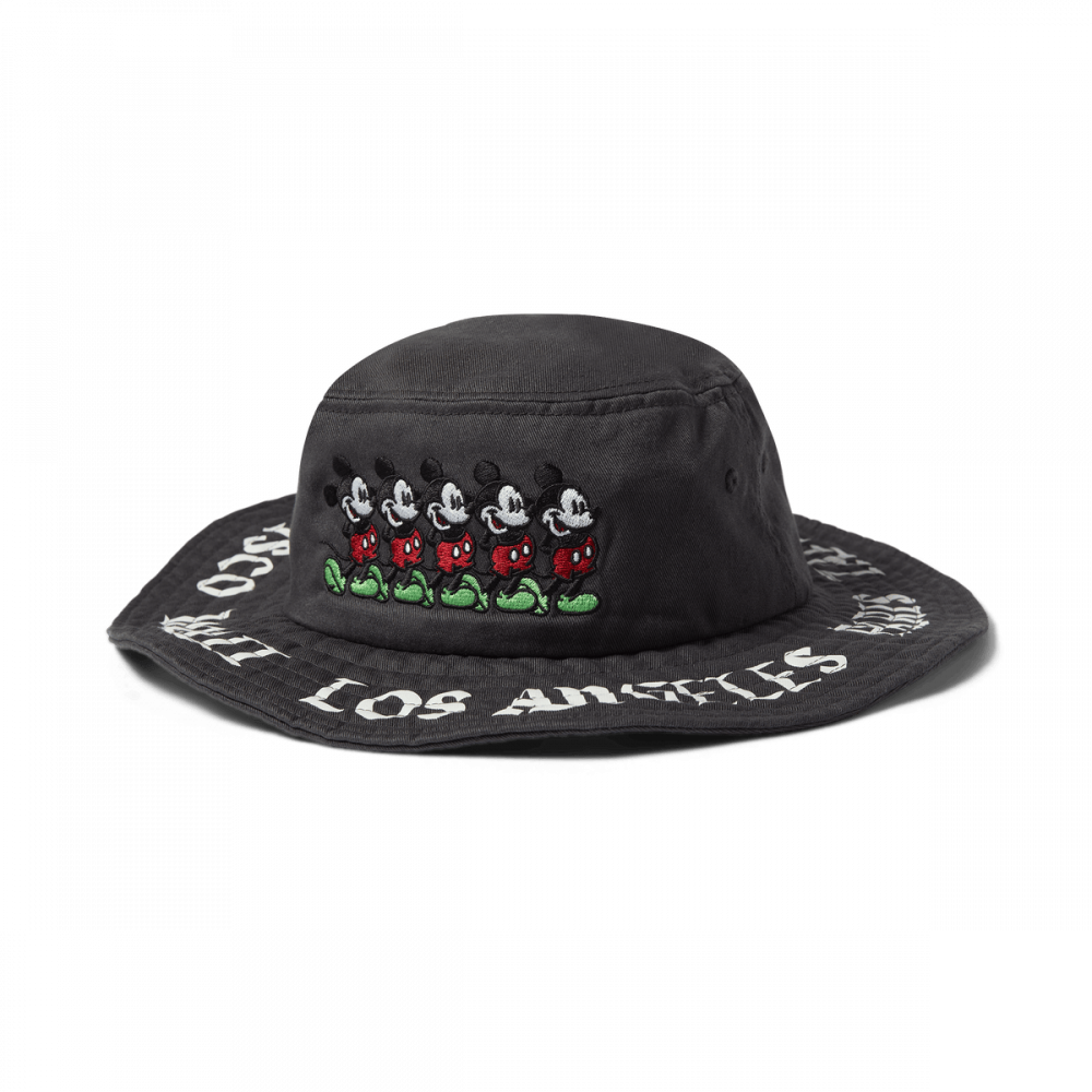 Disney | HUF Mickey Worldwide Boonie Hat Black