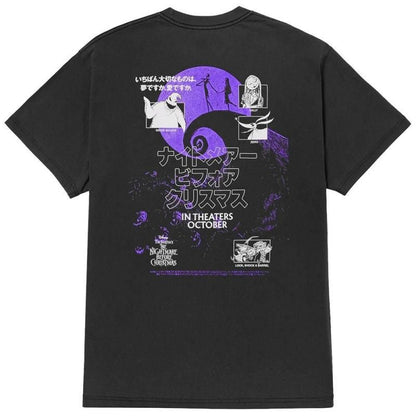 HUF x Nightmare Before Christmas T-Shirt Black