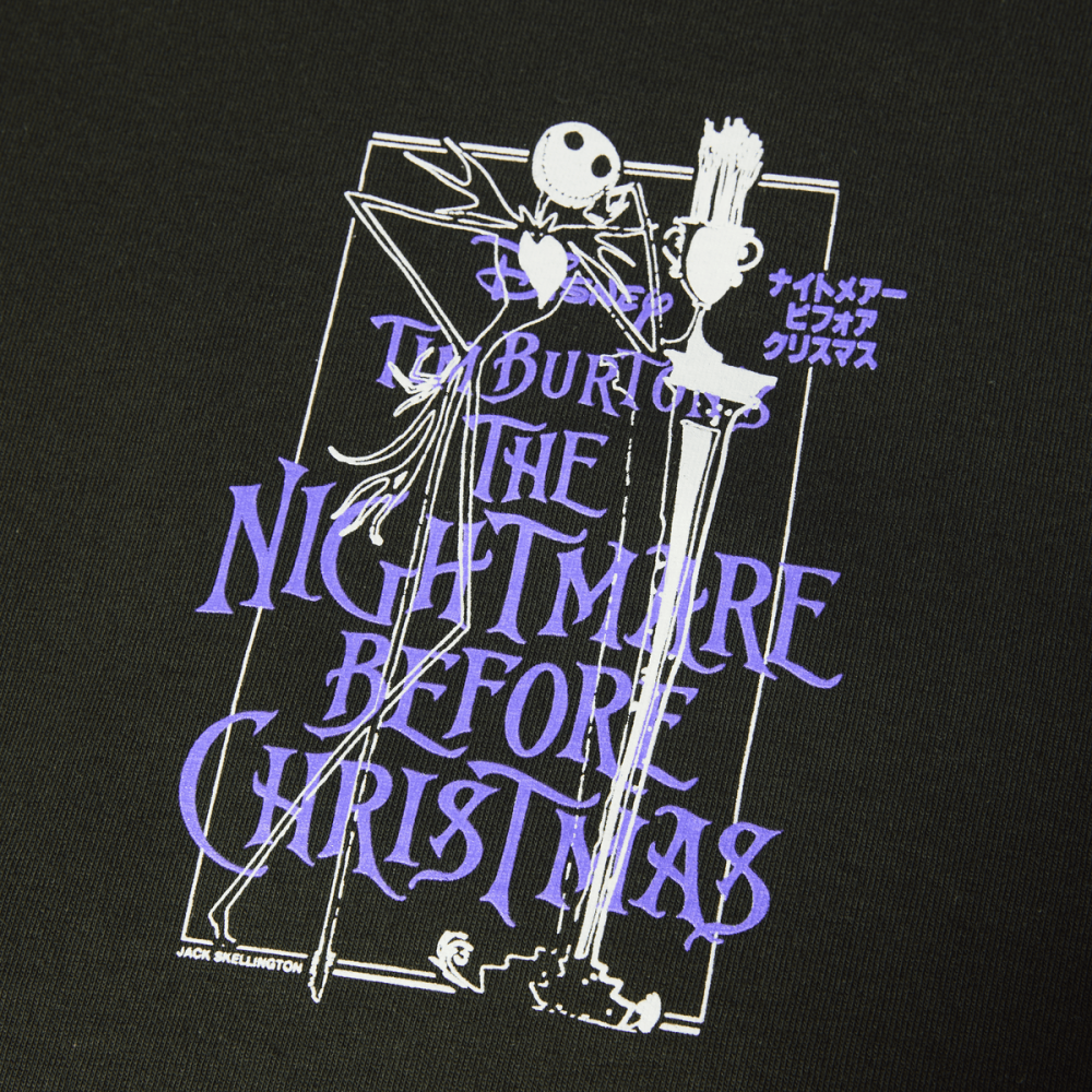 HUF x Nightmare Before Christmas T-Shirt Black