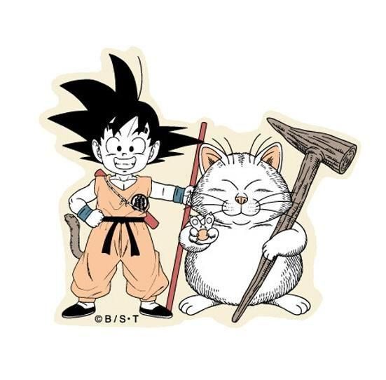 Character Sticker Dragon Ball Goku and Karin TE1084