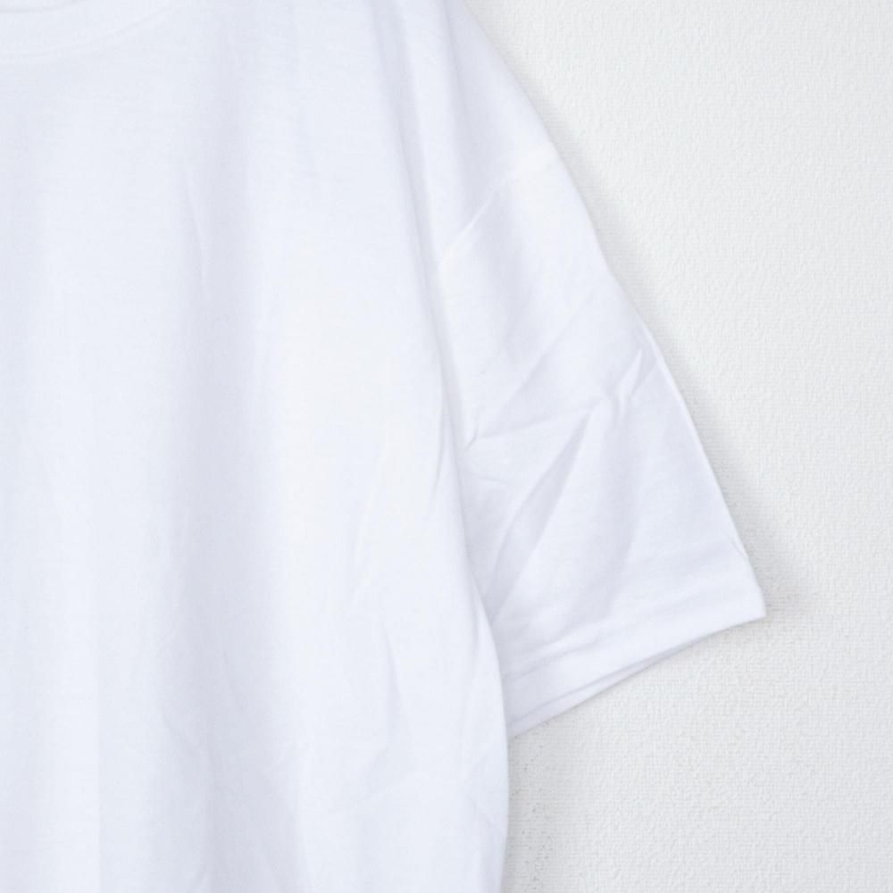 B品 無地 Tシャツ WHITE