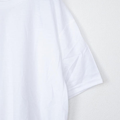 B品 無地 Tシャツ WHITE