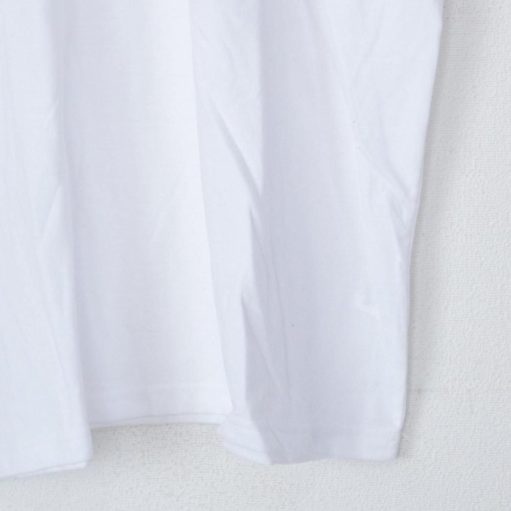 B品 無地 Tシャツ WHITE