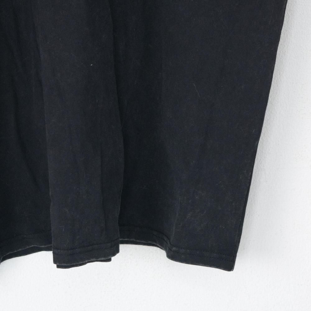 B品 ウォッシュ加工 オーバーサイズ Tシャツ BLACK