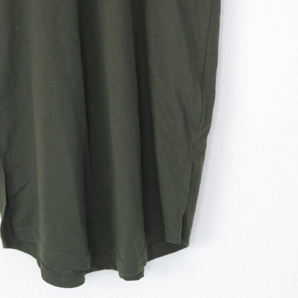 B品 ロング丈 Tシャツ GREEN