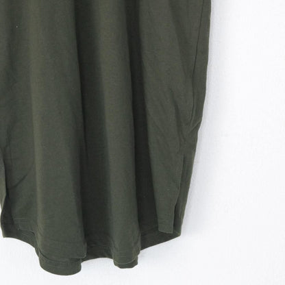 B品 ロング丈 Tシャツ GREEN