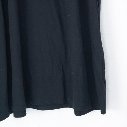 B品 XTS ドルマン ロング丈 Tシャツ チュニック BLACK