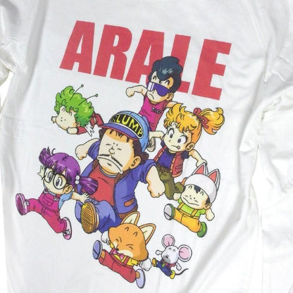 ドクタースランプ アラレちゃん ロンT キャラクターたち eplus1255 WHITE