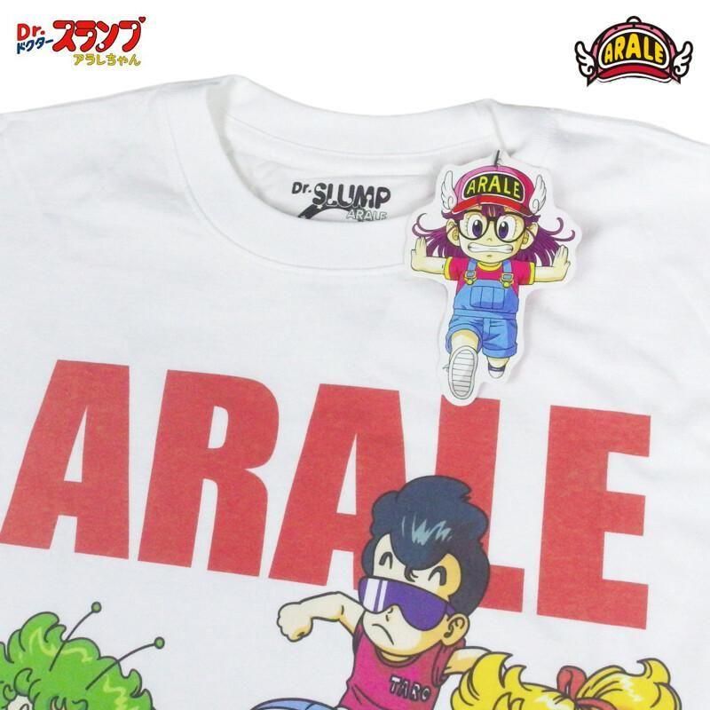 ドクタースランプ アラレちゃん ロンT キャラクターたち eplus1255 WHITE