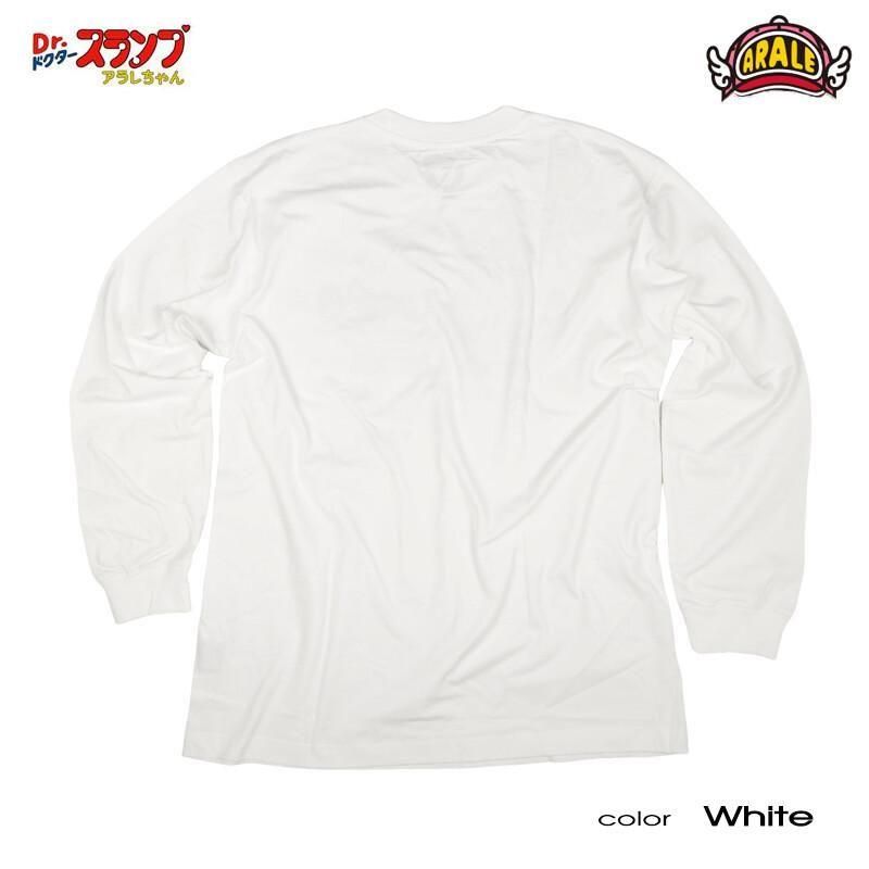 ドクタースランプ アラレちゃん ロンT キャラクターたち eplus1255 WHITE