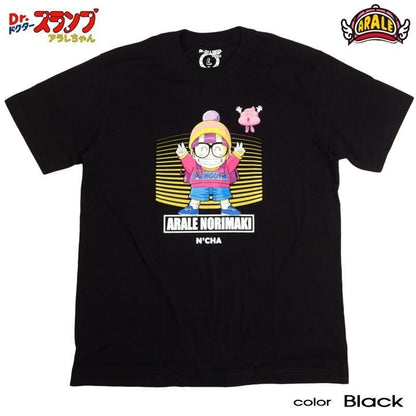 ドクタースランプ アラレちゃん Tシャツ うんちくん eplus1242 BLACK