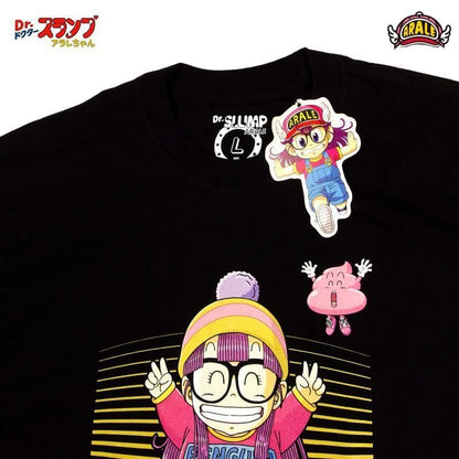ドクタースランプ アラレちゃん Tシャツ うんちくん eplus1242 BLACK