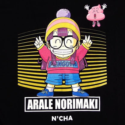 ドクタースランプ アラレちゃん Tシャツ うんちくん eplus1242 BLACK