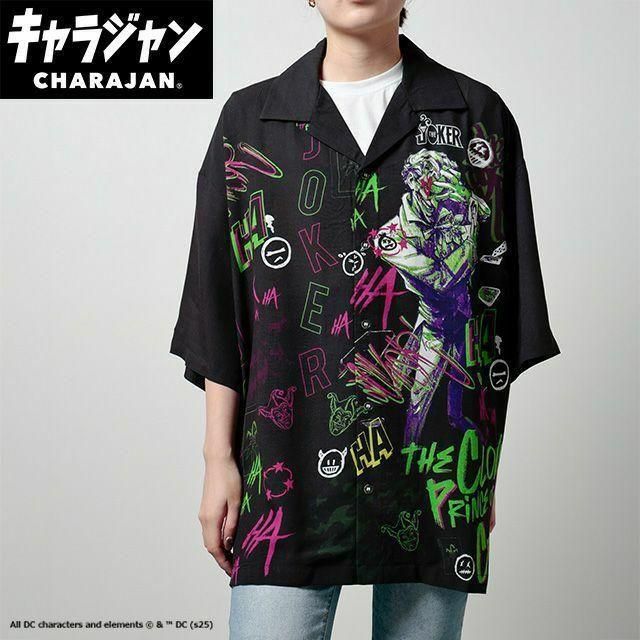 DC ジョーカースマイル アロハシャツ