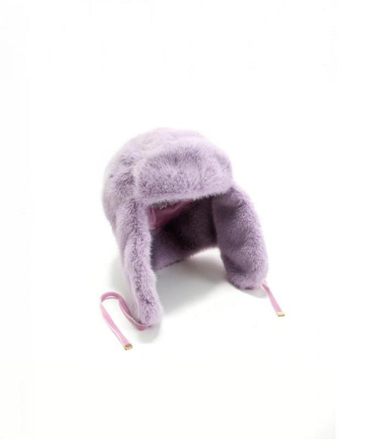 ME Fur Flight Cap PURPLE