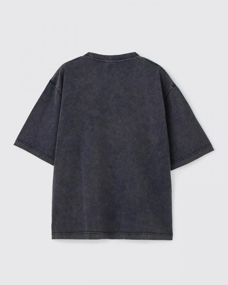 M.E. MYUUA ETERNAL OUTDATED ボーイズTシャツ BLACK