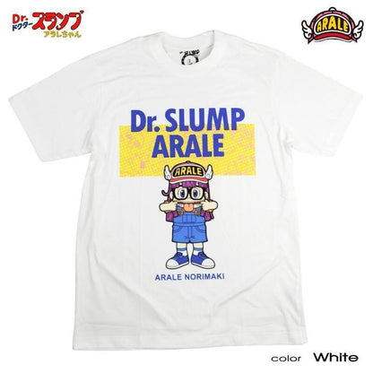 ドクタースランプ アラレちゃん Tシャツ ロゴ eplus1244 WHITE