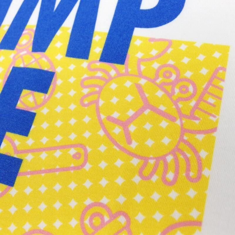 ドクタースランプ アラレちゃん Tシャツ ロゴ eplus1244 WHITE
