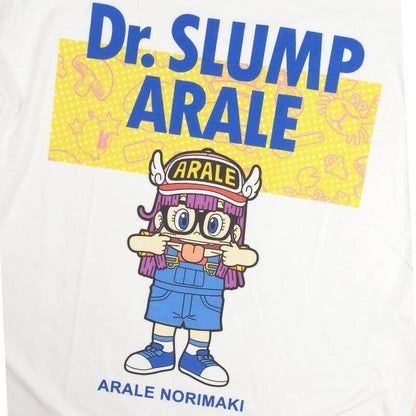 ドクタースランプ アラレちゃん Tシャツ ロゴ eplus1244 WHITE